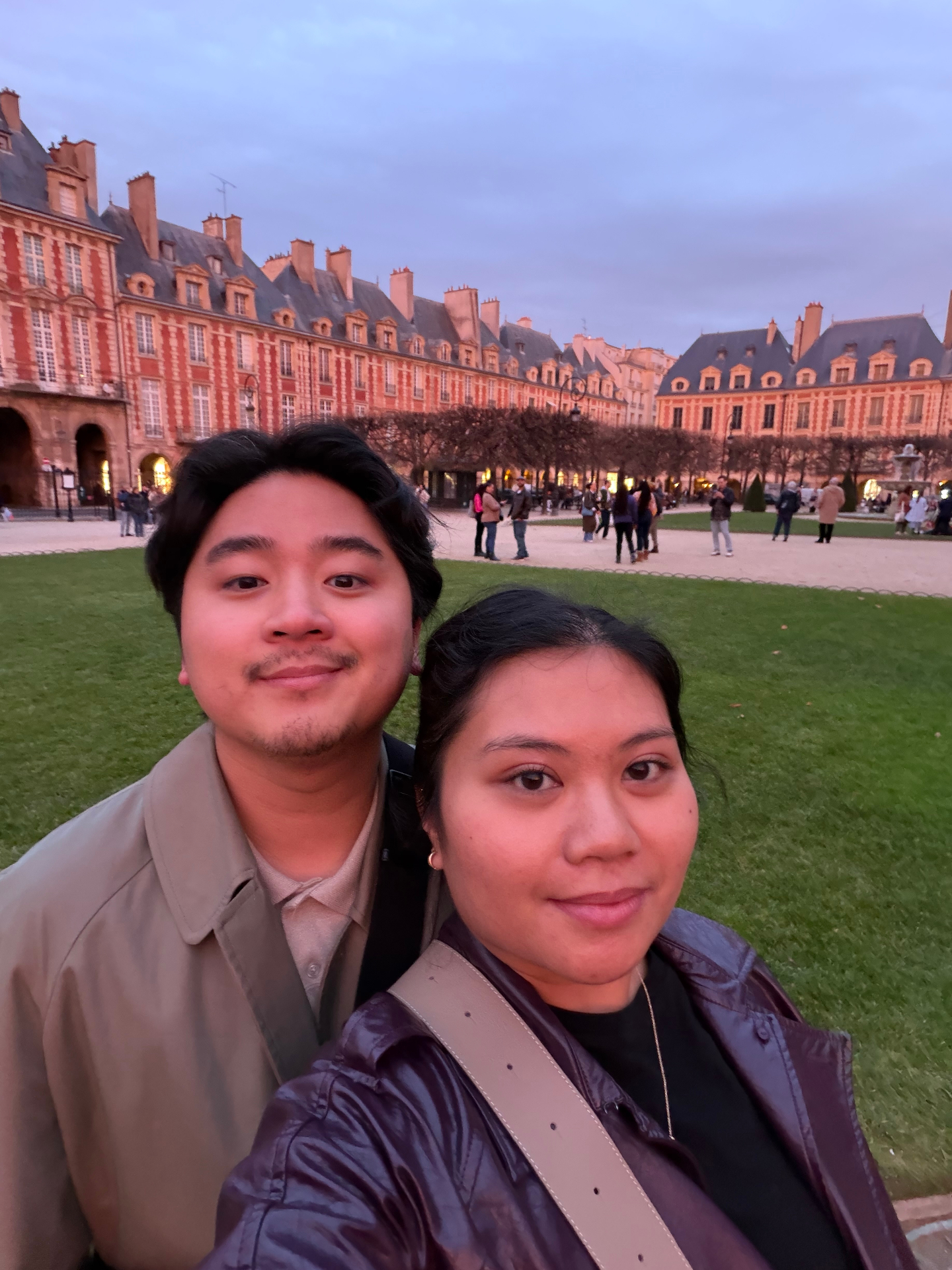 Golden hour in Paris