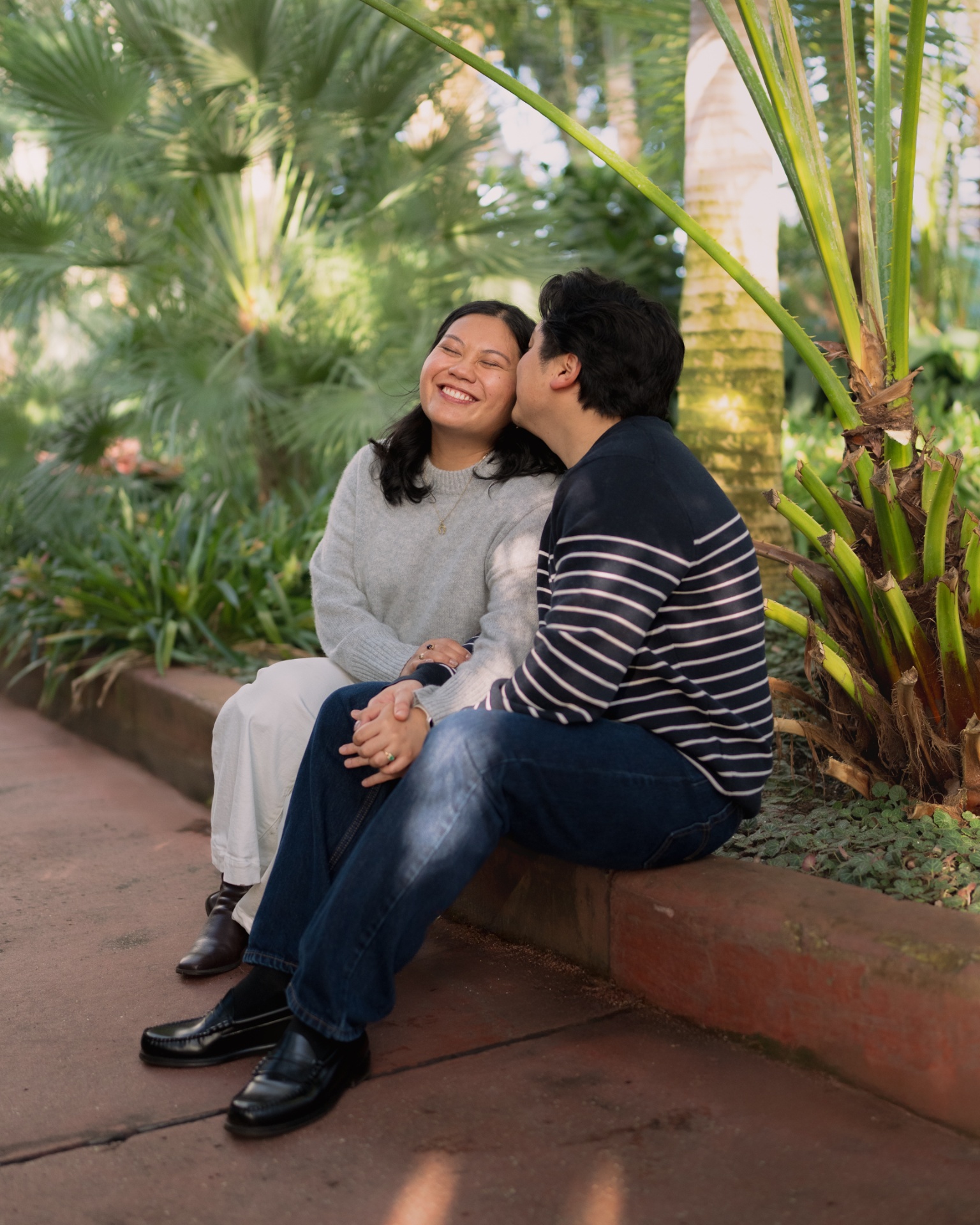 Engaged at Garfield Park Conservatory